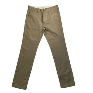 J. Crew Factory Boy's Khaki Skinny Fit in Flex Chino Pants Size 10